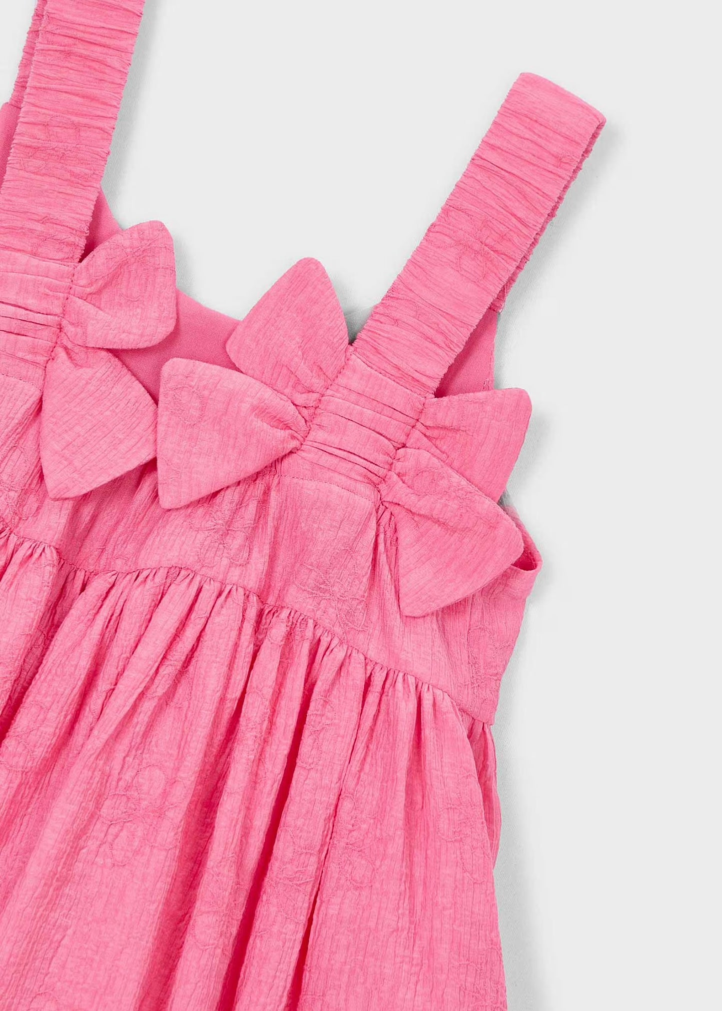 Mayoral Girl Back Flowers Dress