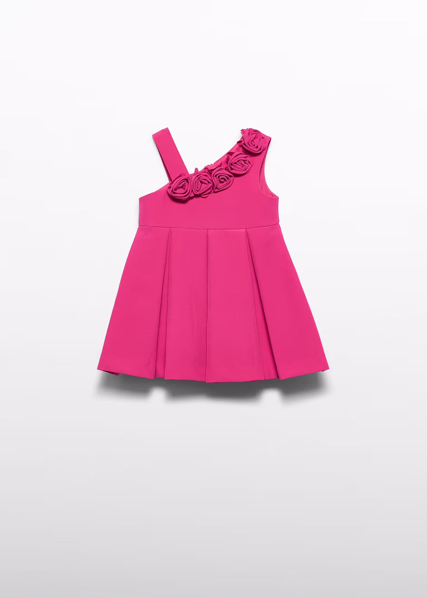 Abel & Lula Baby Asymmetric Crepe Dress