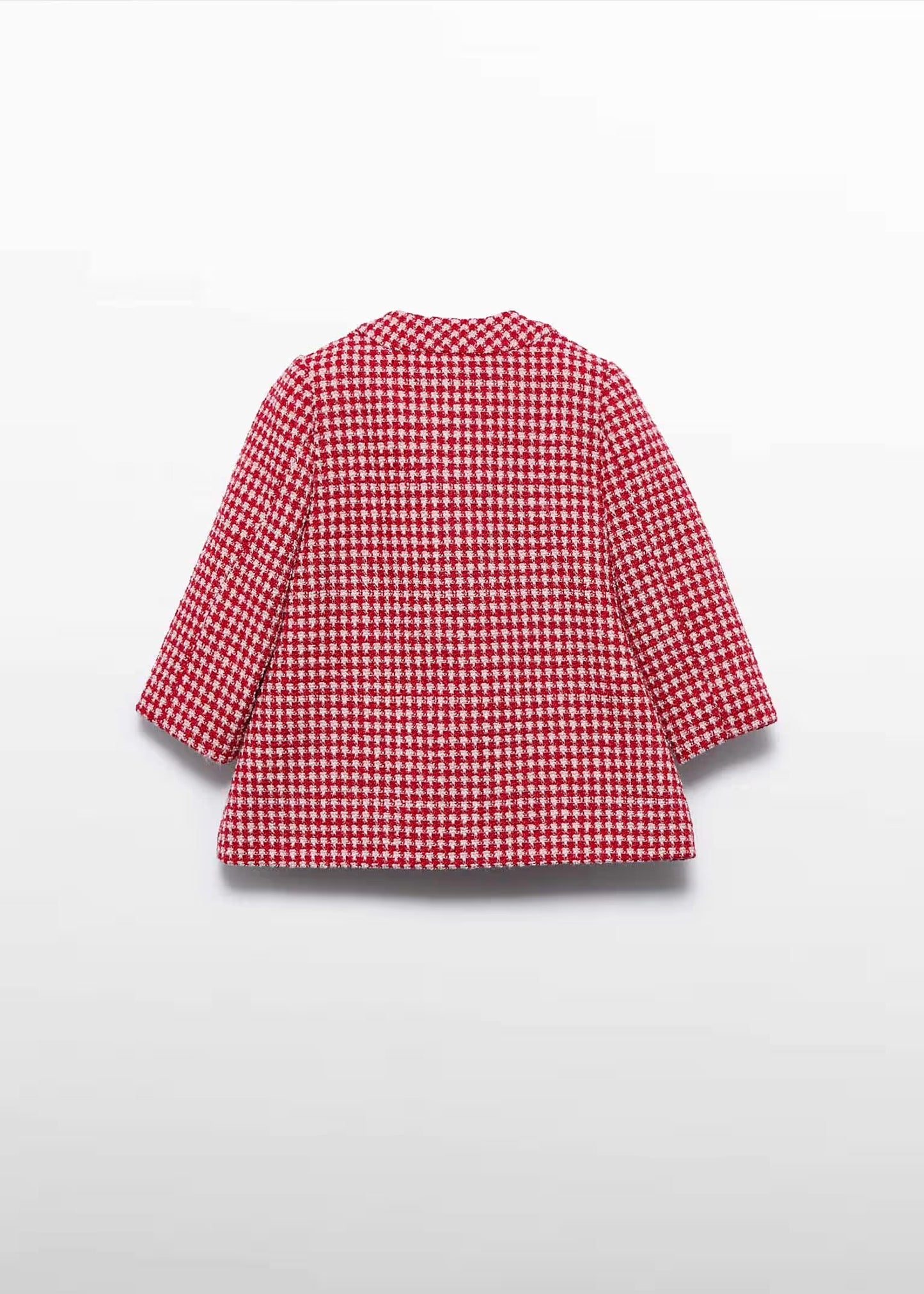 Abel & Lula Baby Girl Mini Vichy Plaid Coat