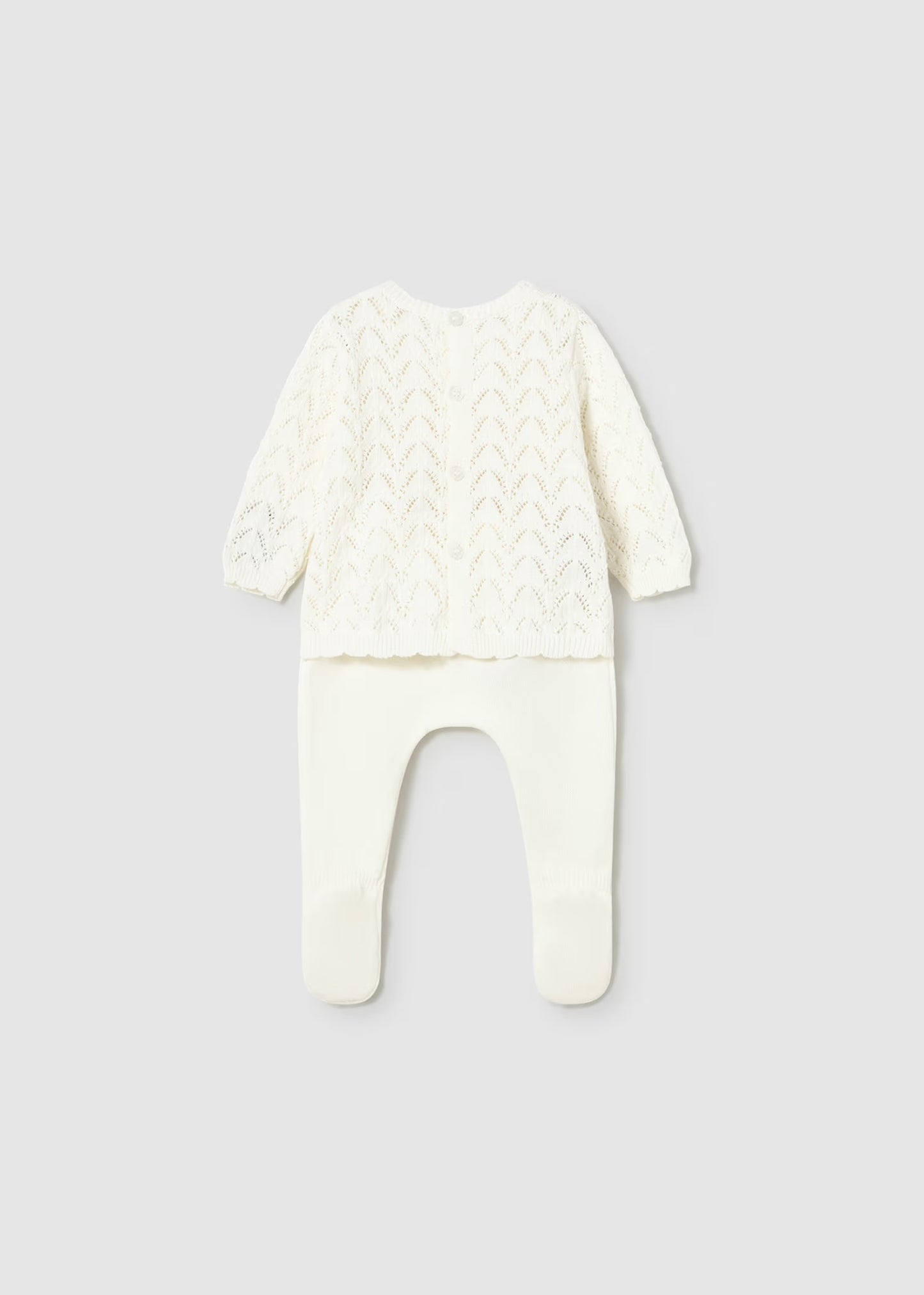 Mayoral  Newborn Girl Knit Pants and Sweater Set
