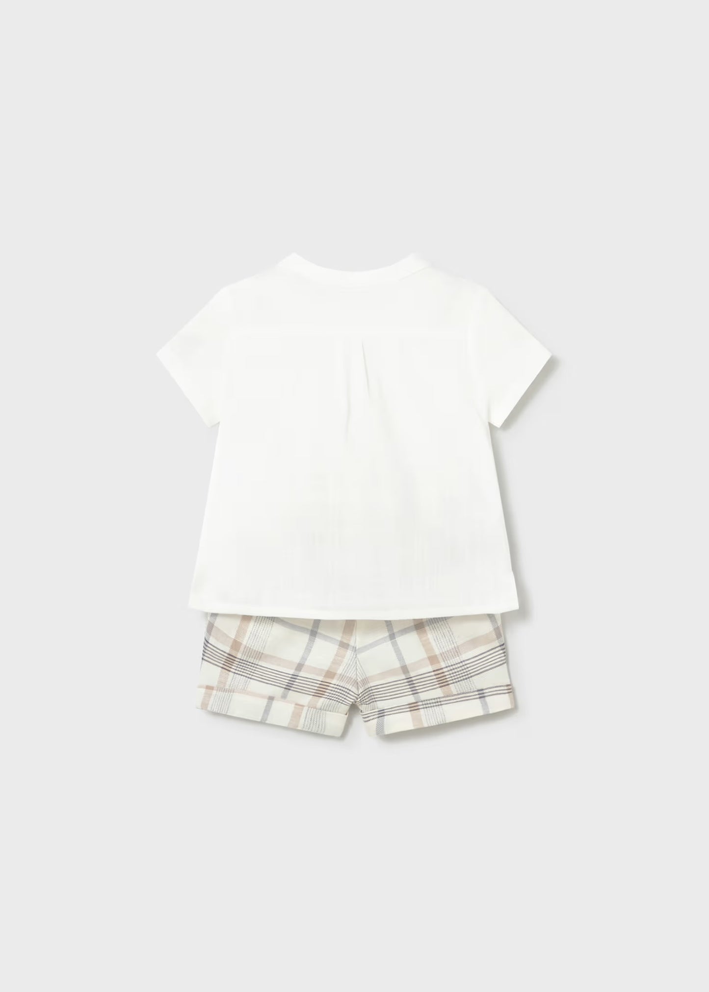 Mayoral Newborn Boy Shorts and Shirt Set