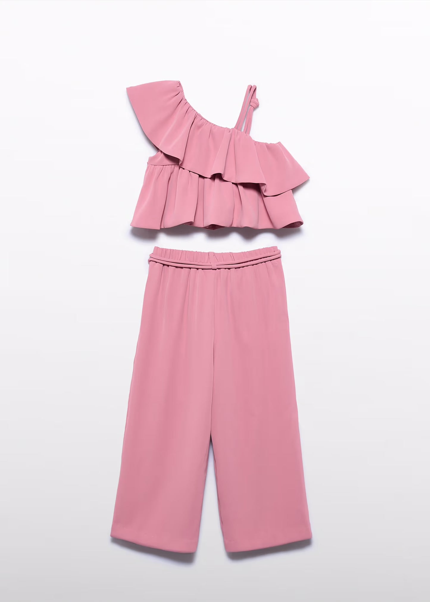 Abel & Lula Girl Crepe Pants and Top Set