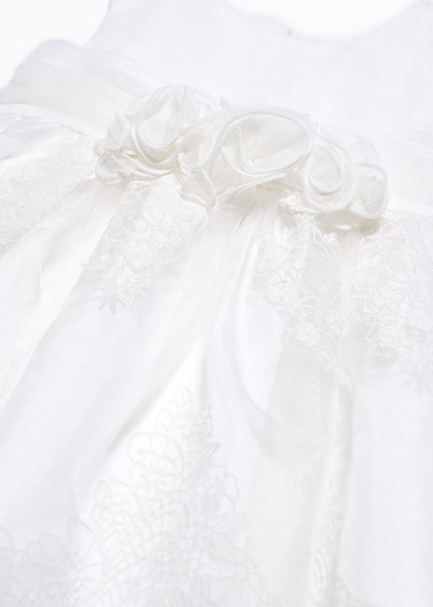 Abel & Lula Baby Embroidered Organza Dress