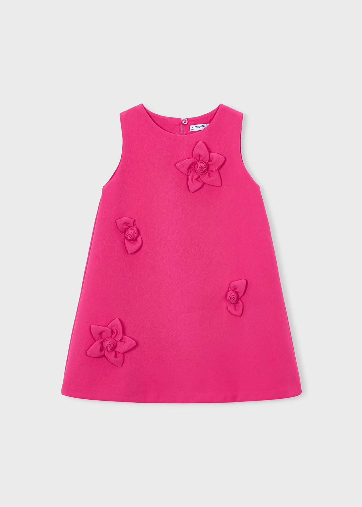 Mayoral Girl Flower Applique Dress