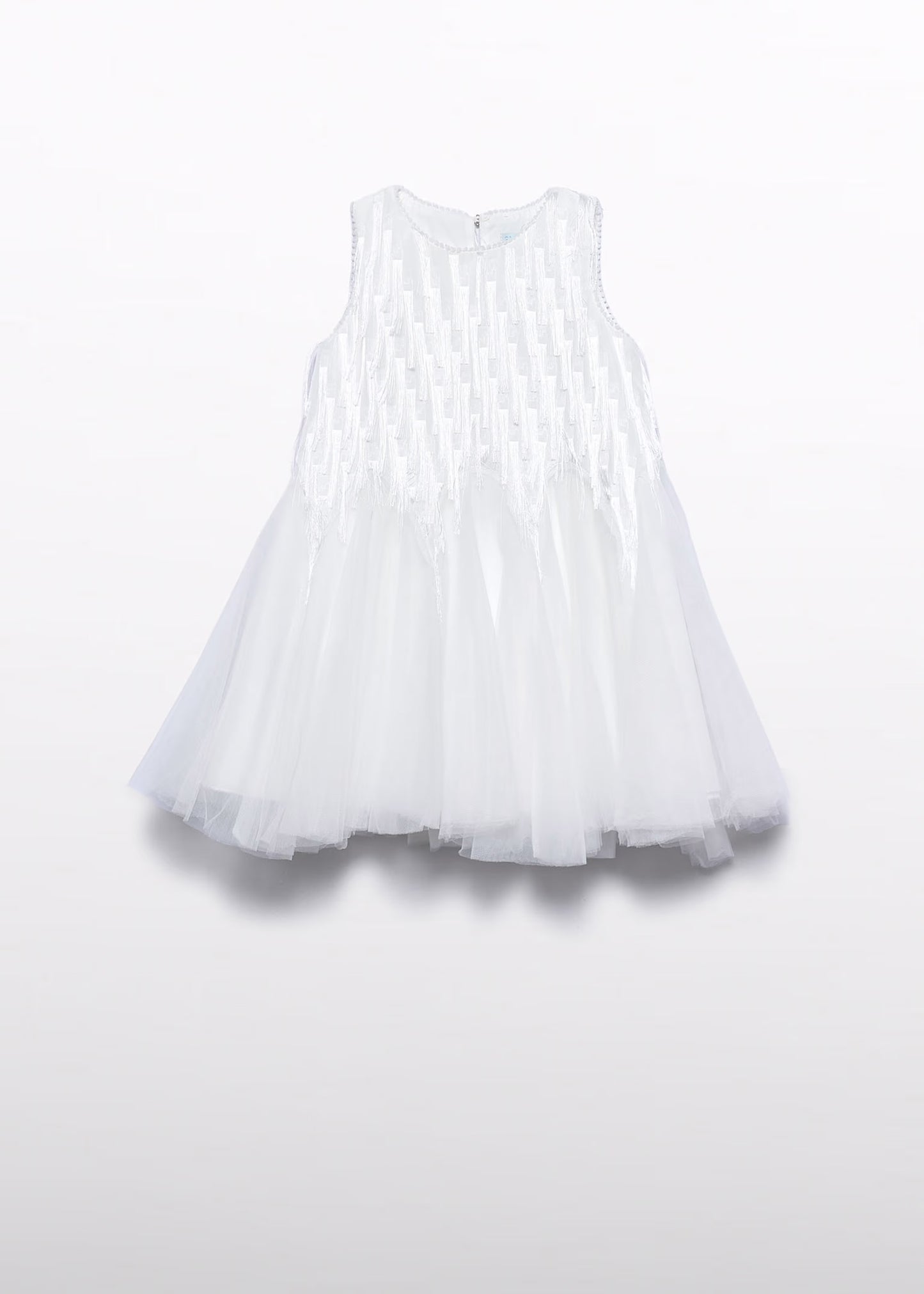 Abel & Lula Girl Fringed Dress