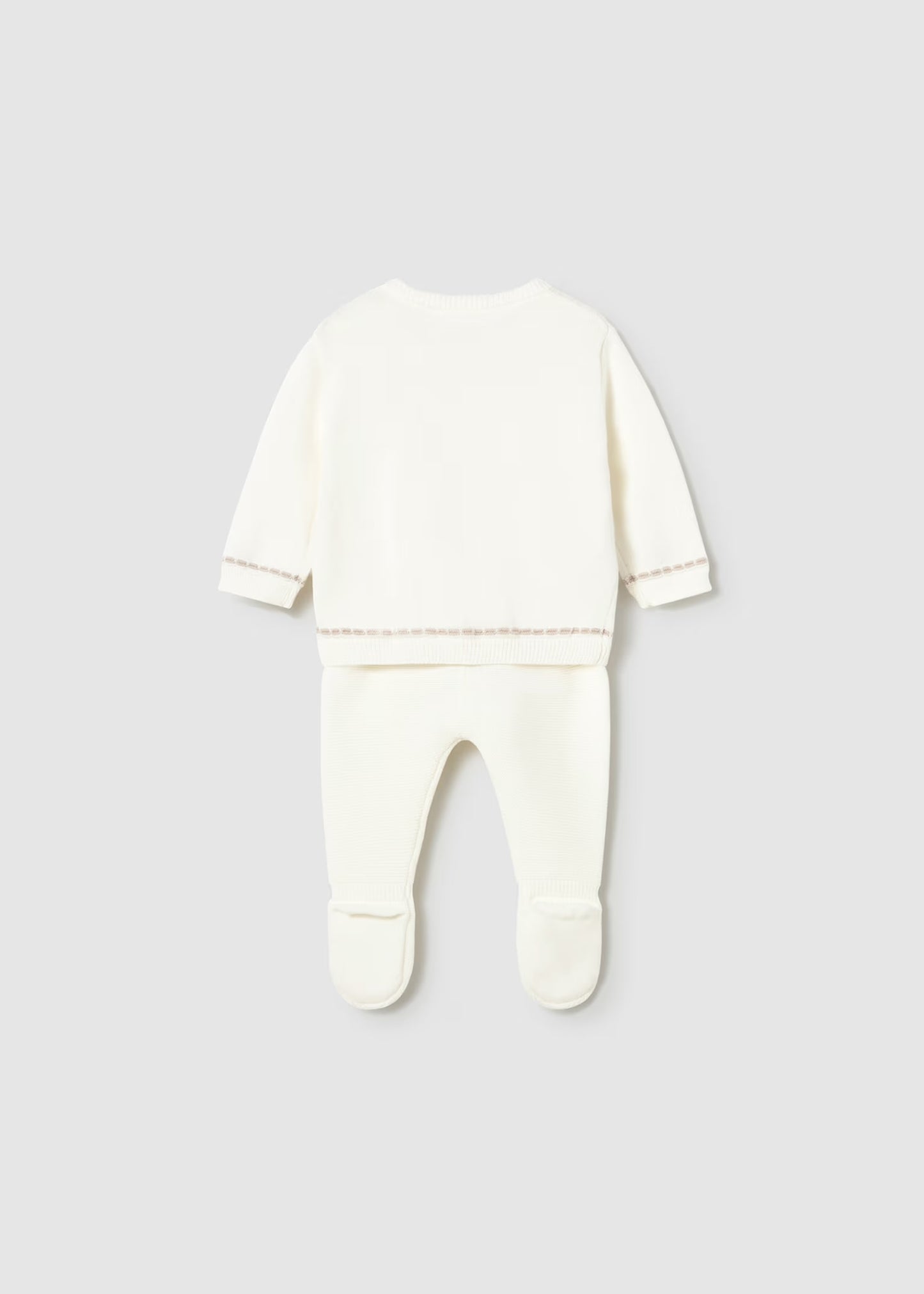 Mayoral Newborn Boy Knit Pants and Sweater Set