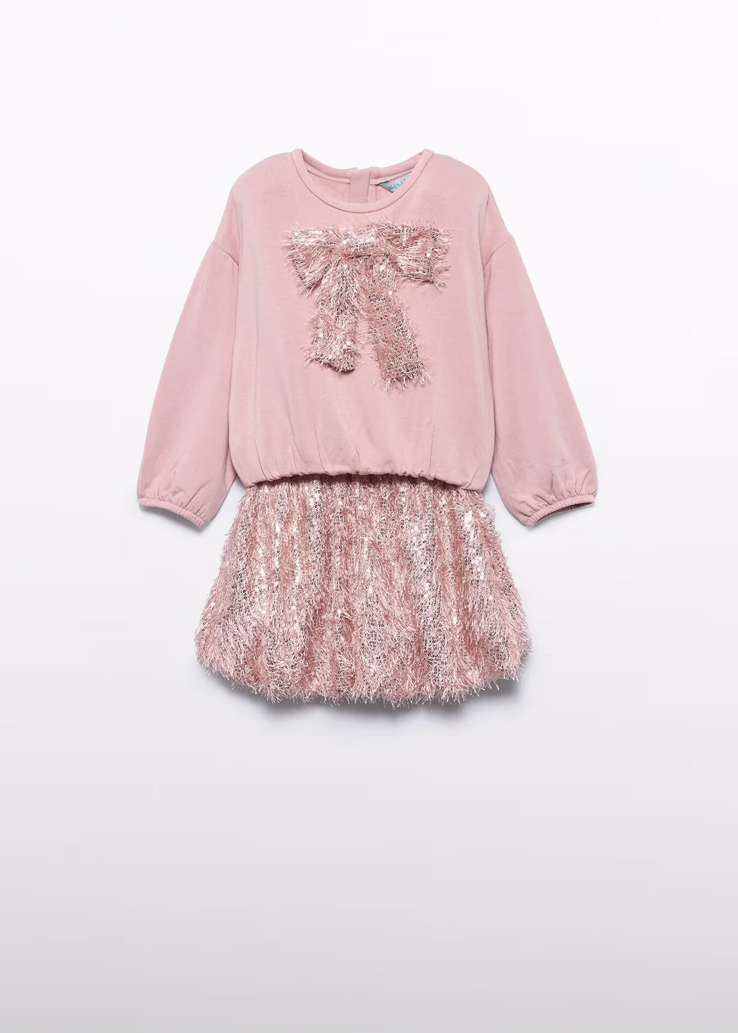 Abel & Lula Girl Sequin Fringe Skirt Set