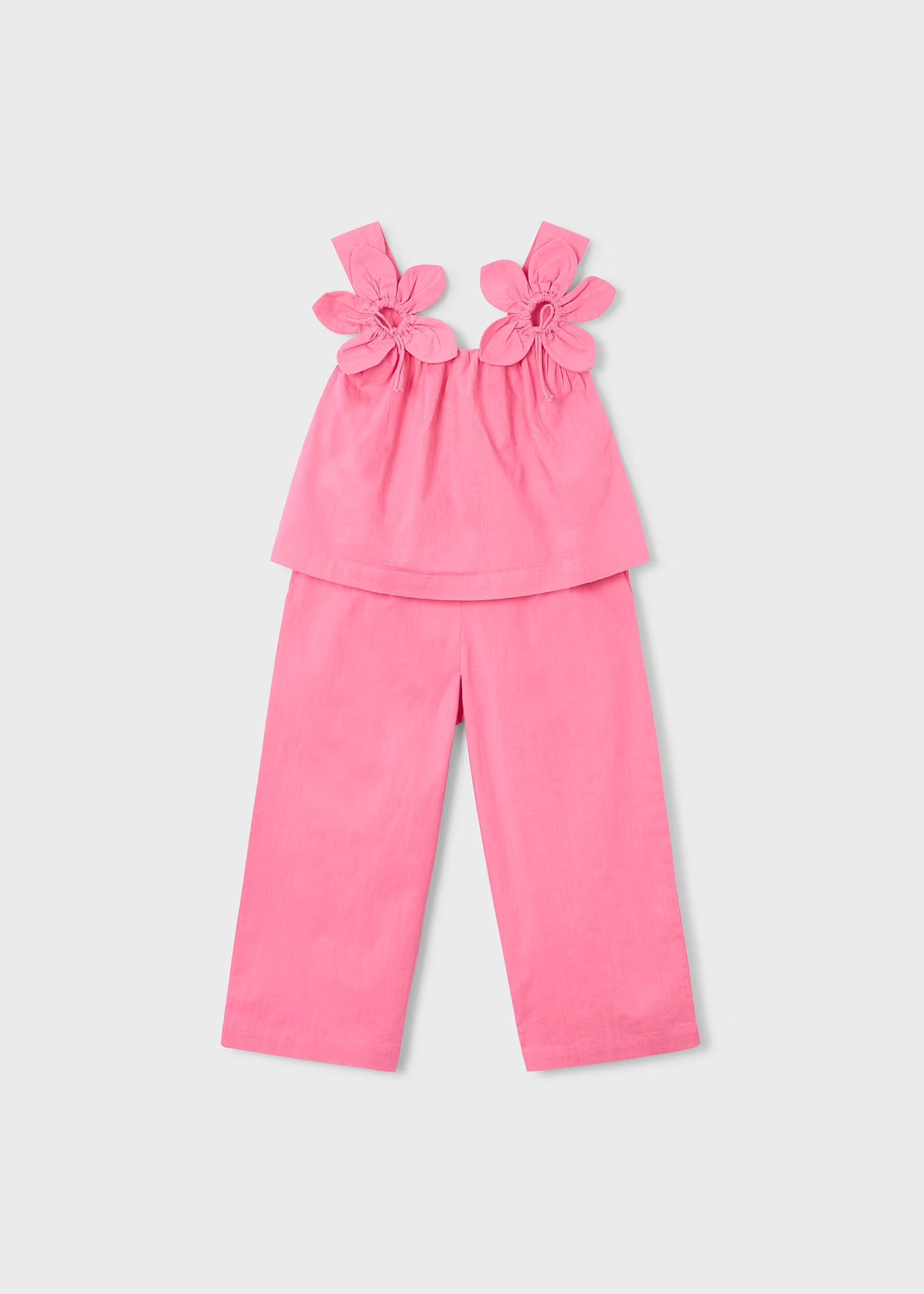 Mayoral Girl Pants and Flower Top Set