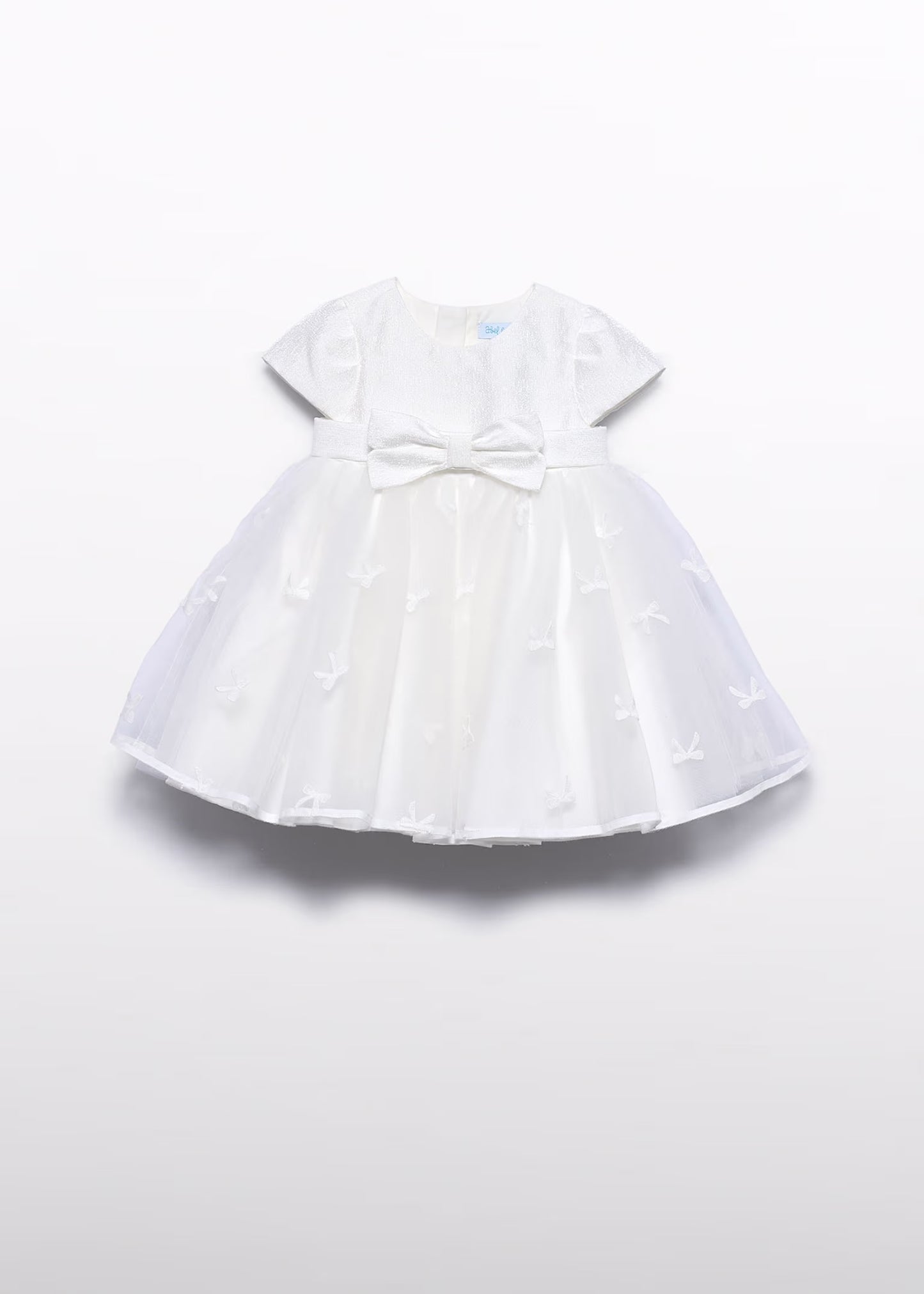 Abel & Lula Baby Embroidered Tulle Dress