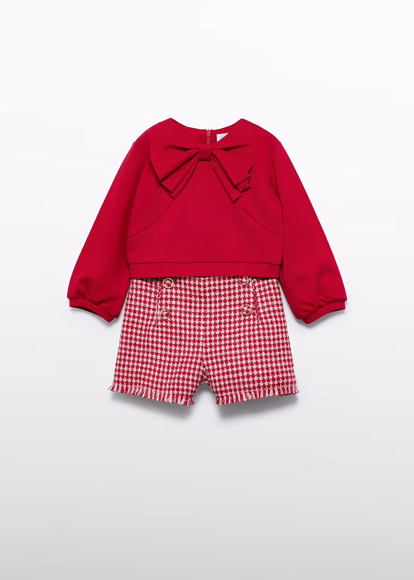 Abel & Lula Baby Girl Bermuda Shorts Set