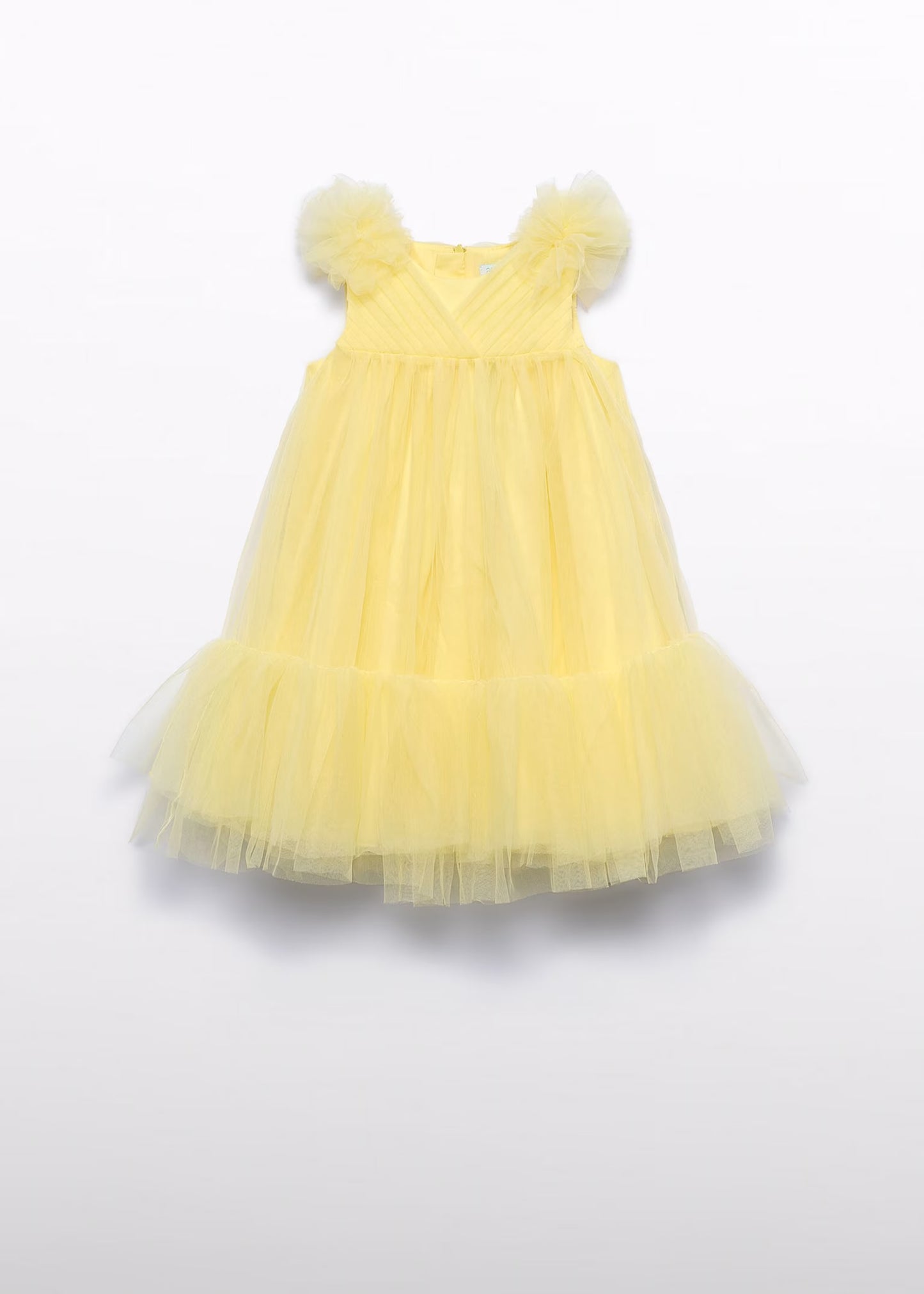 Abel & Lula Girl Ruffled Tulle Dress