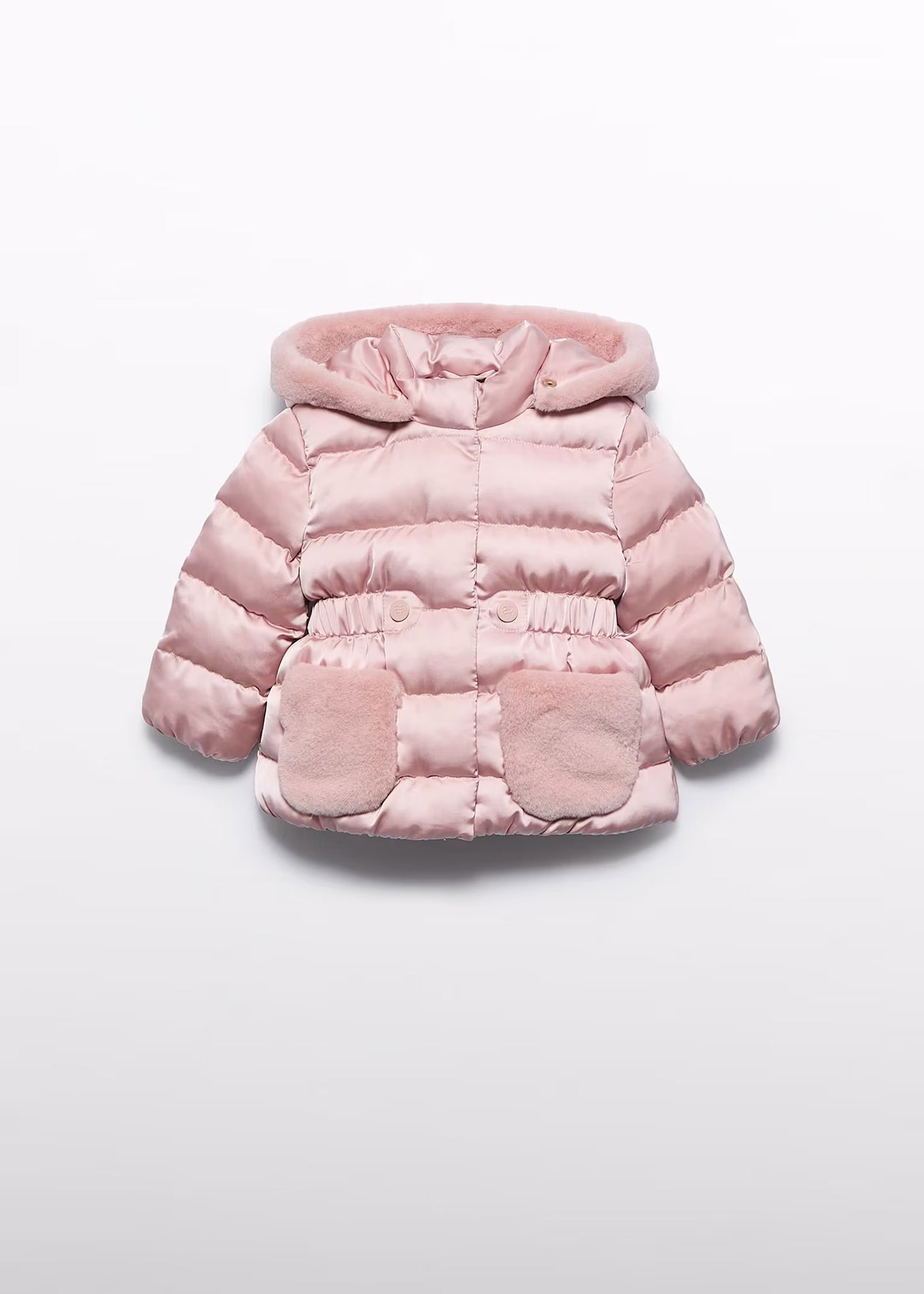 Abel & Lula Baby Girl Satin Coat