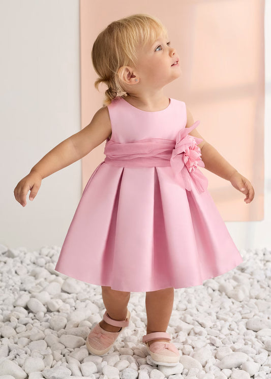 Abel & Lula Baby Mikado Silk Dress