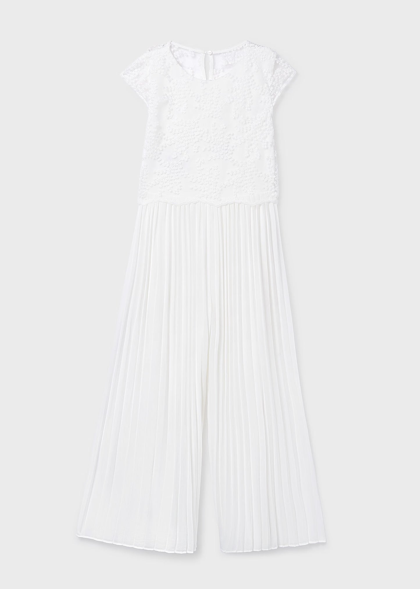 Mayoral Girl Pleated Jumpsuit