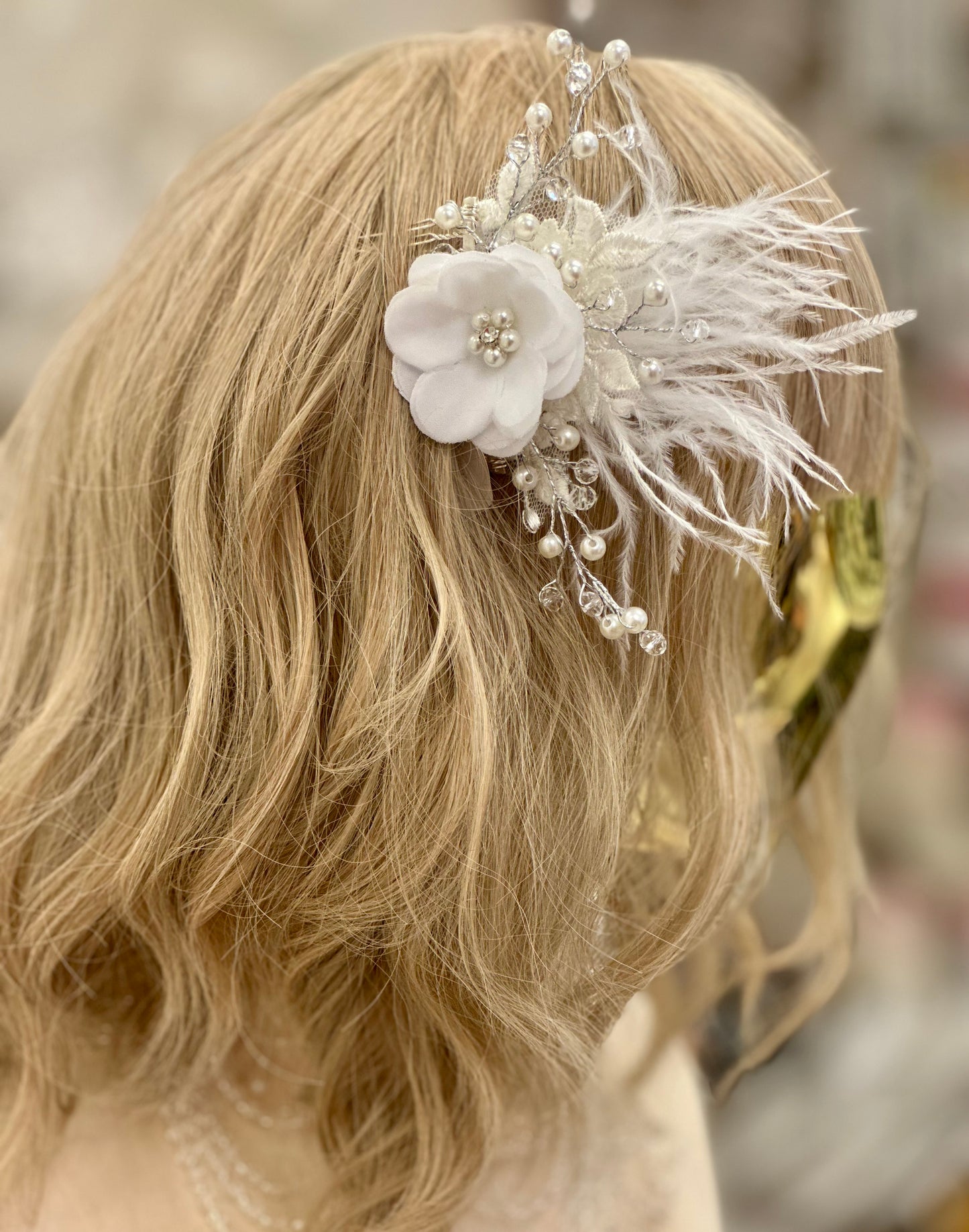Girls Floral Comb