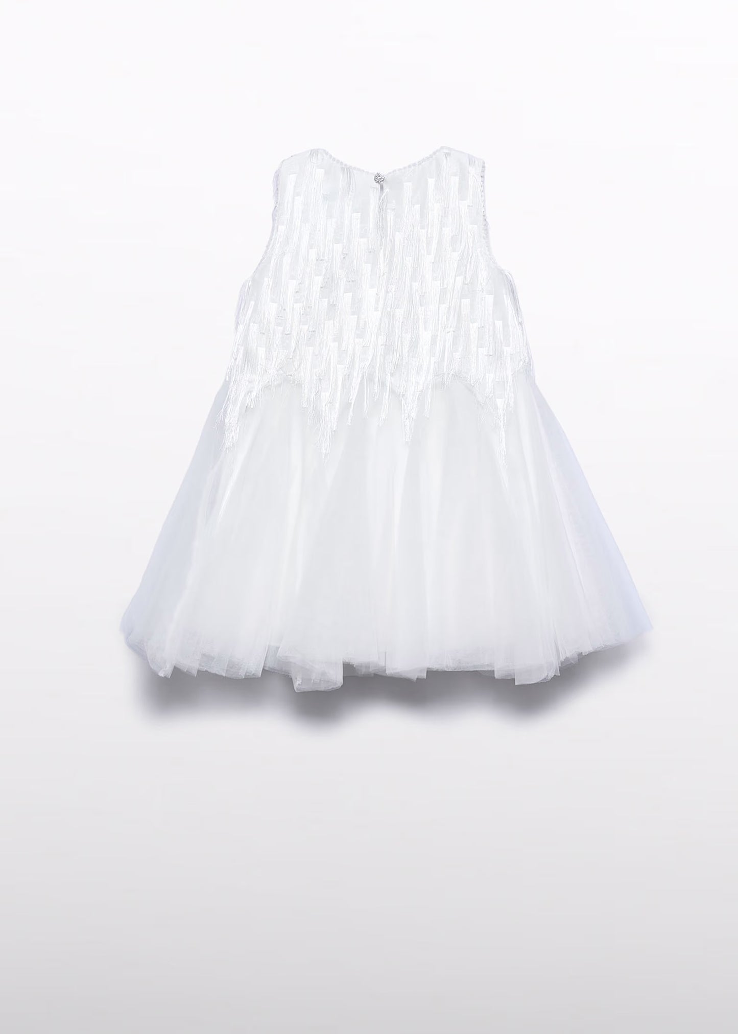 Abel & Lula Girl Fringed Dress