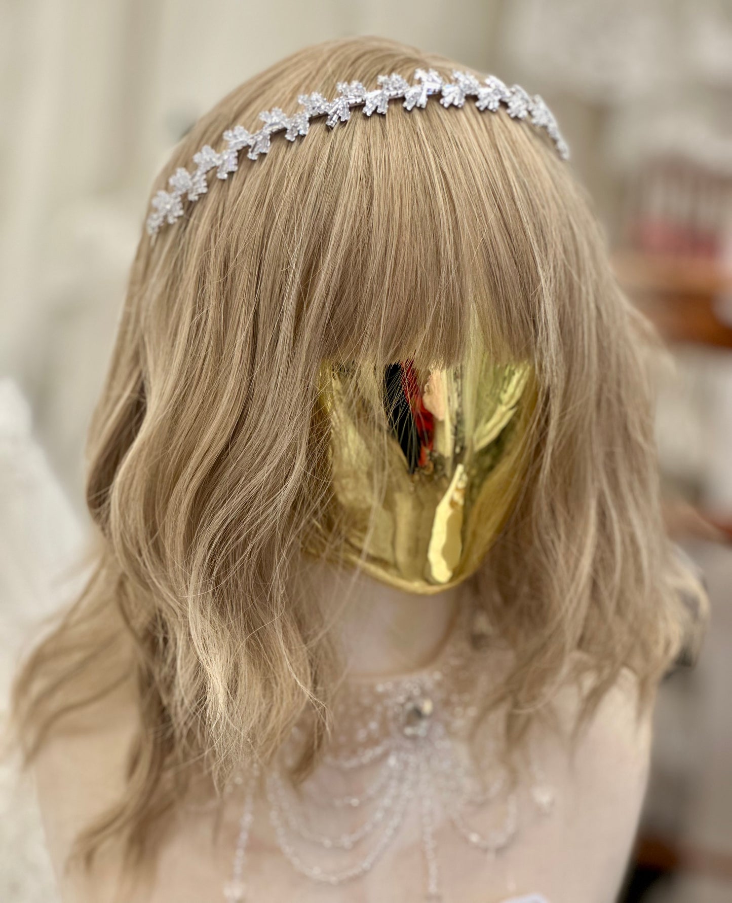 Baguette Rhinestone Headband