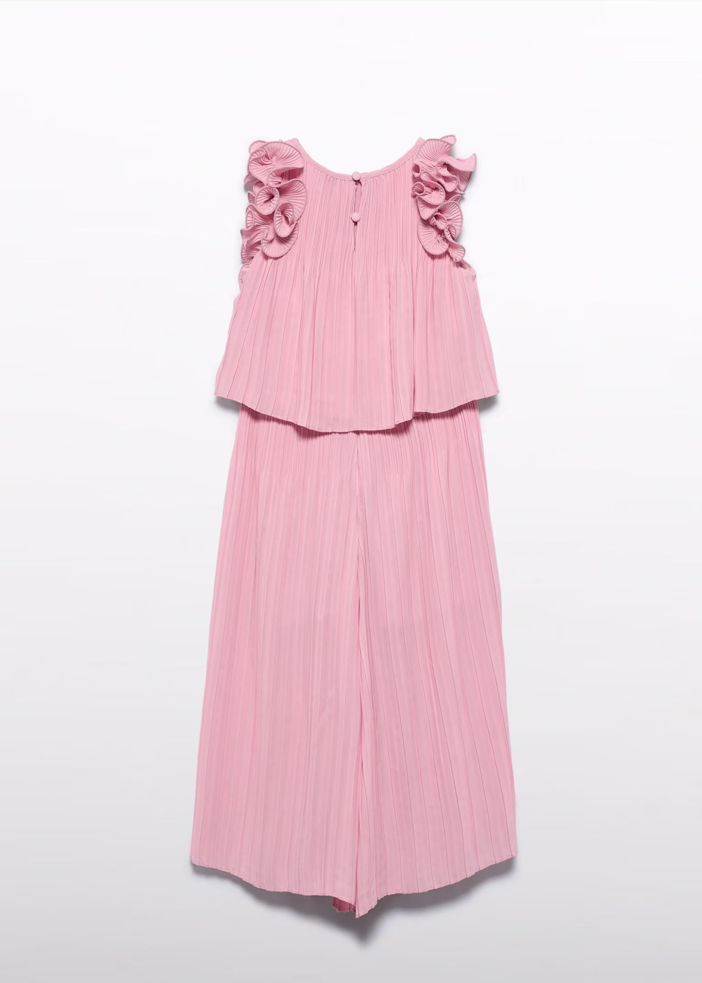 Abel & Lula Girl Pleated Chiffon Set