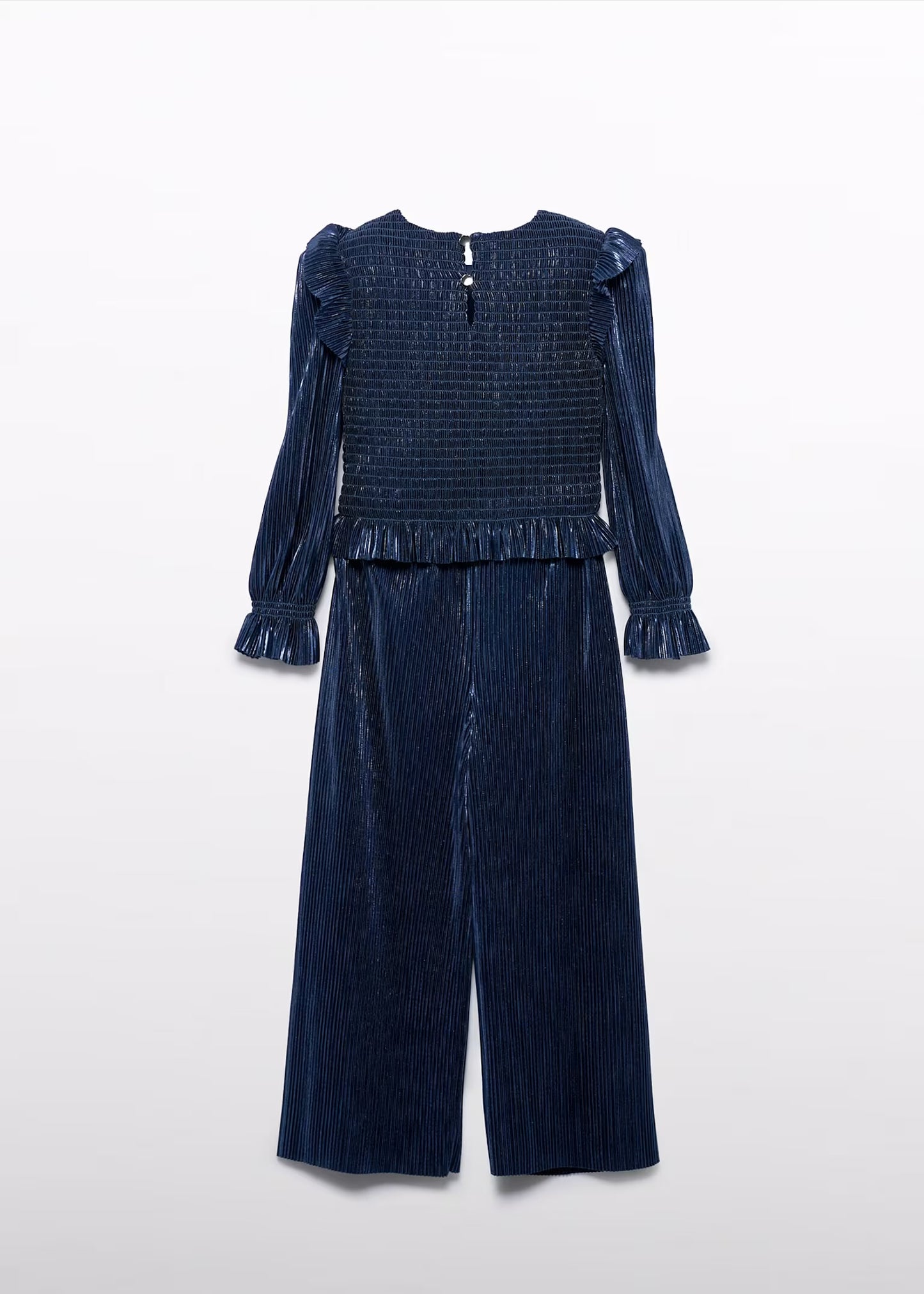 Abel & Lula Girl Pleated Knit Pants Set