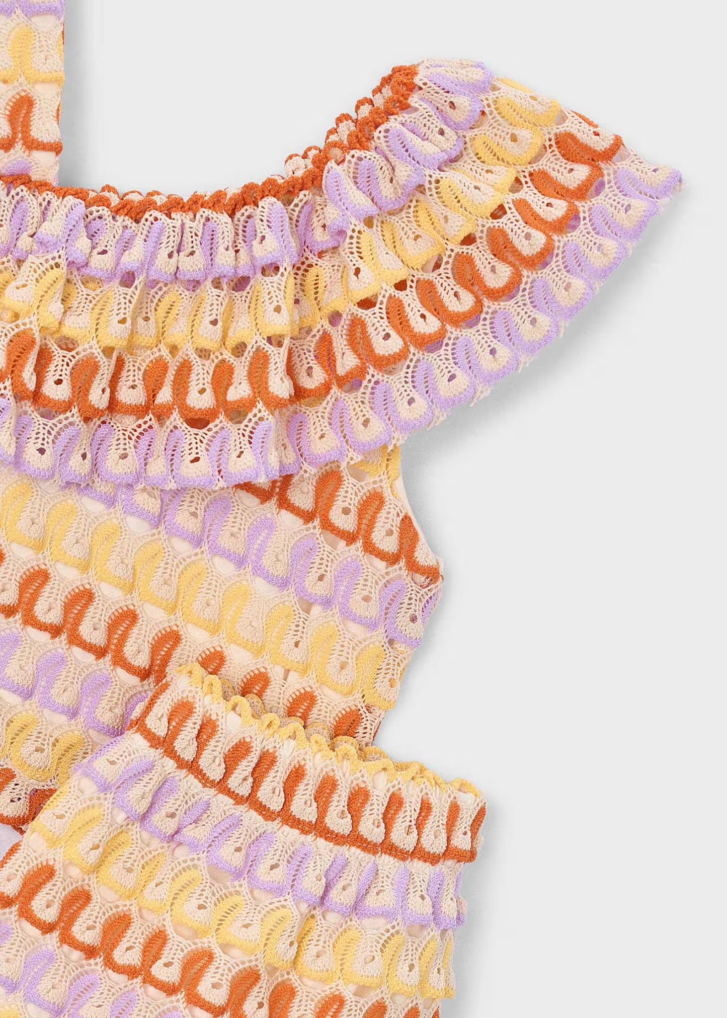 Mayoral Girl Shorts and Asymmetric Top Set