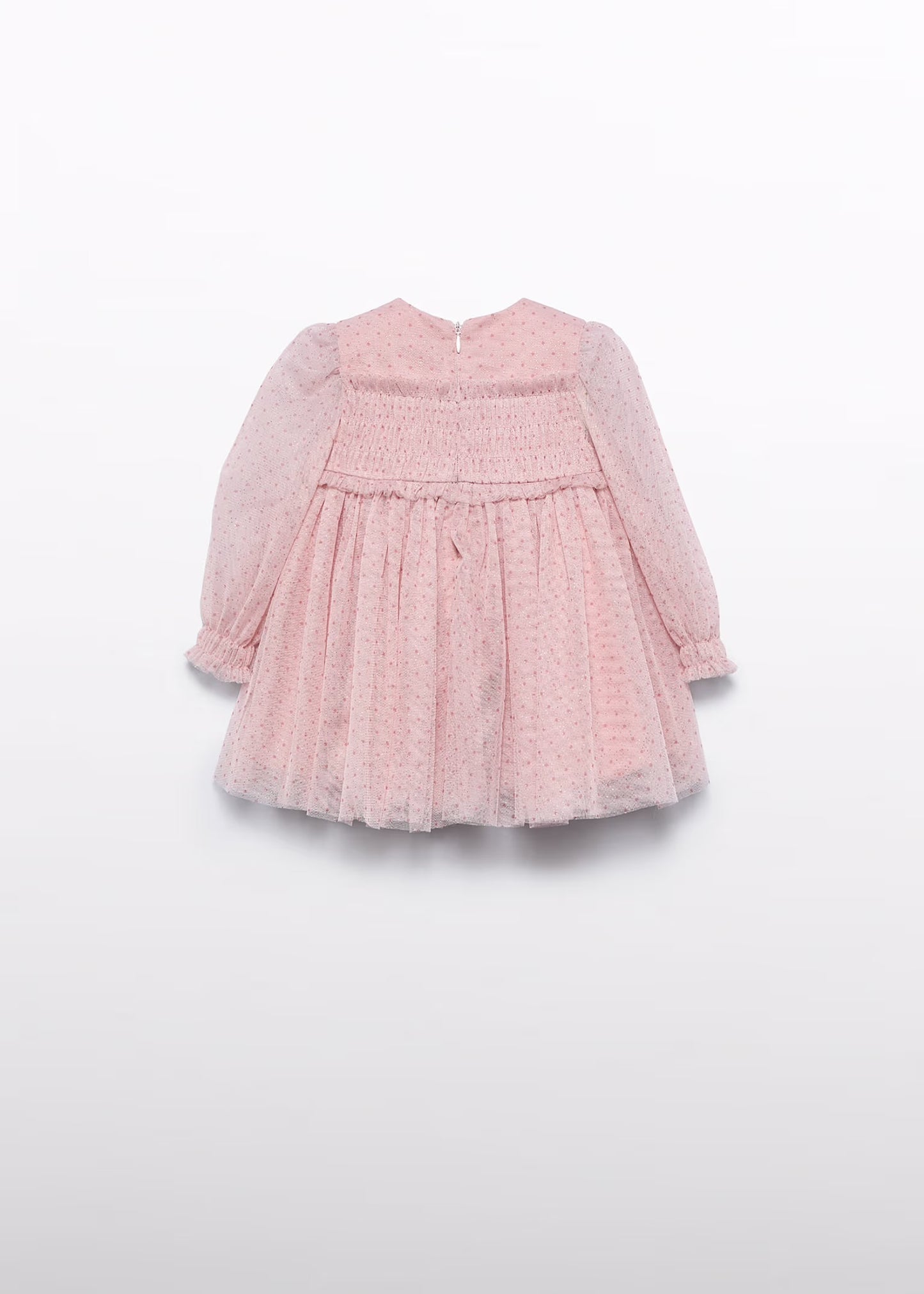 Abel & Lula Baby Girl Glitter Tulle Dress