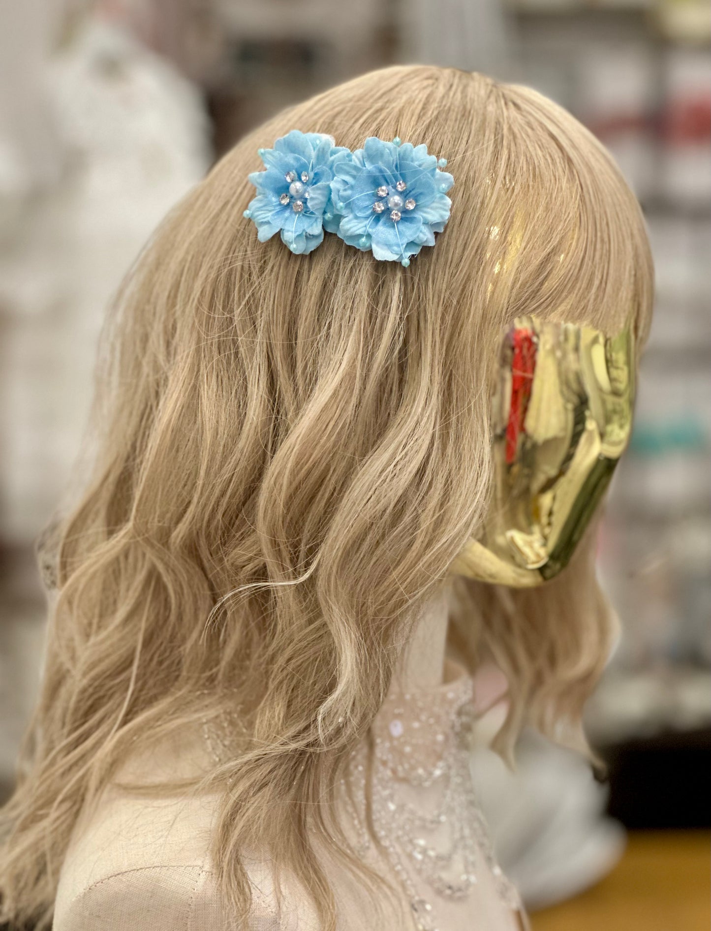 Girls Flowers Clip