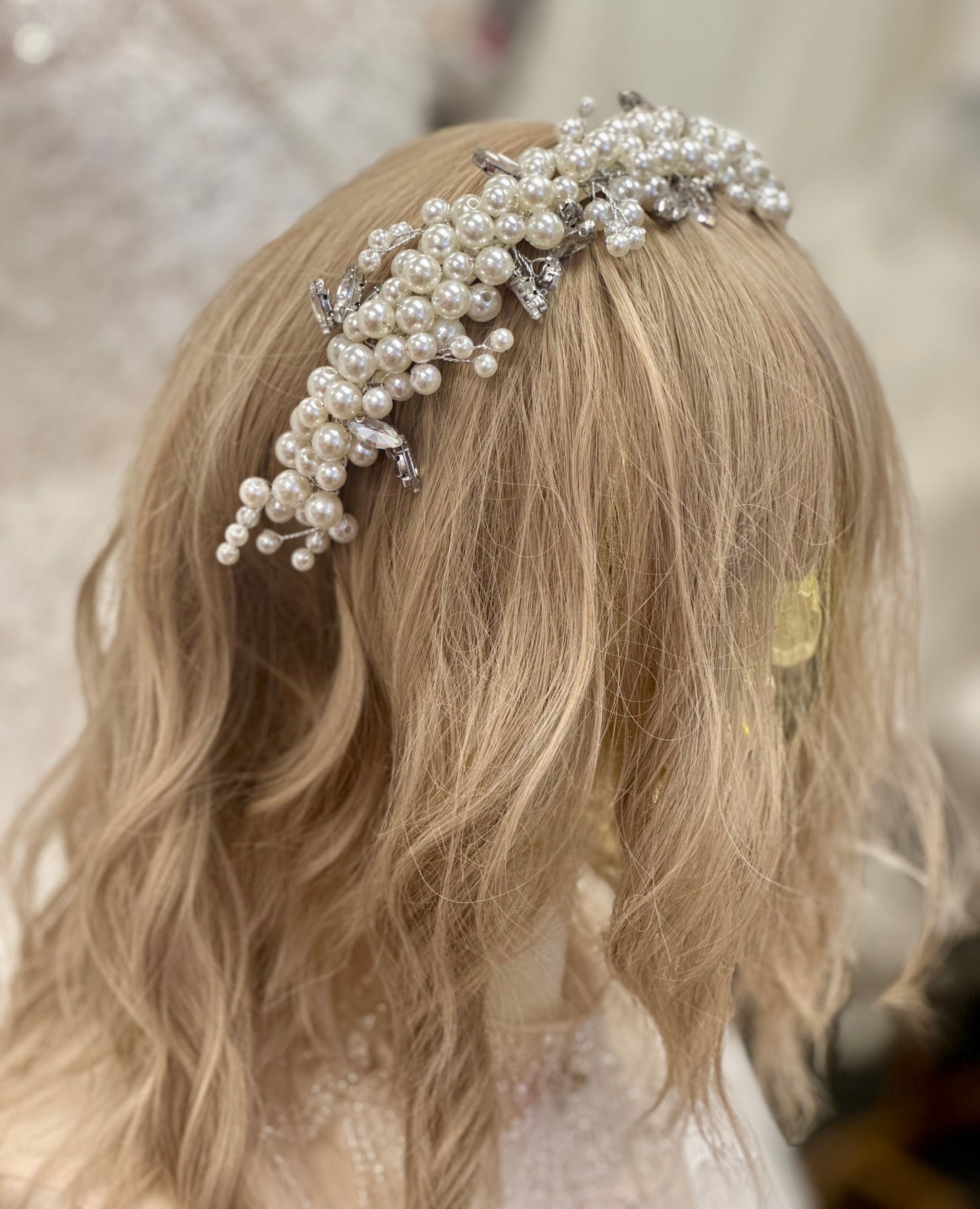 Pearl Beaded Headband
