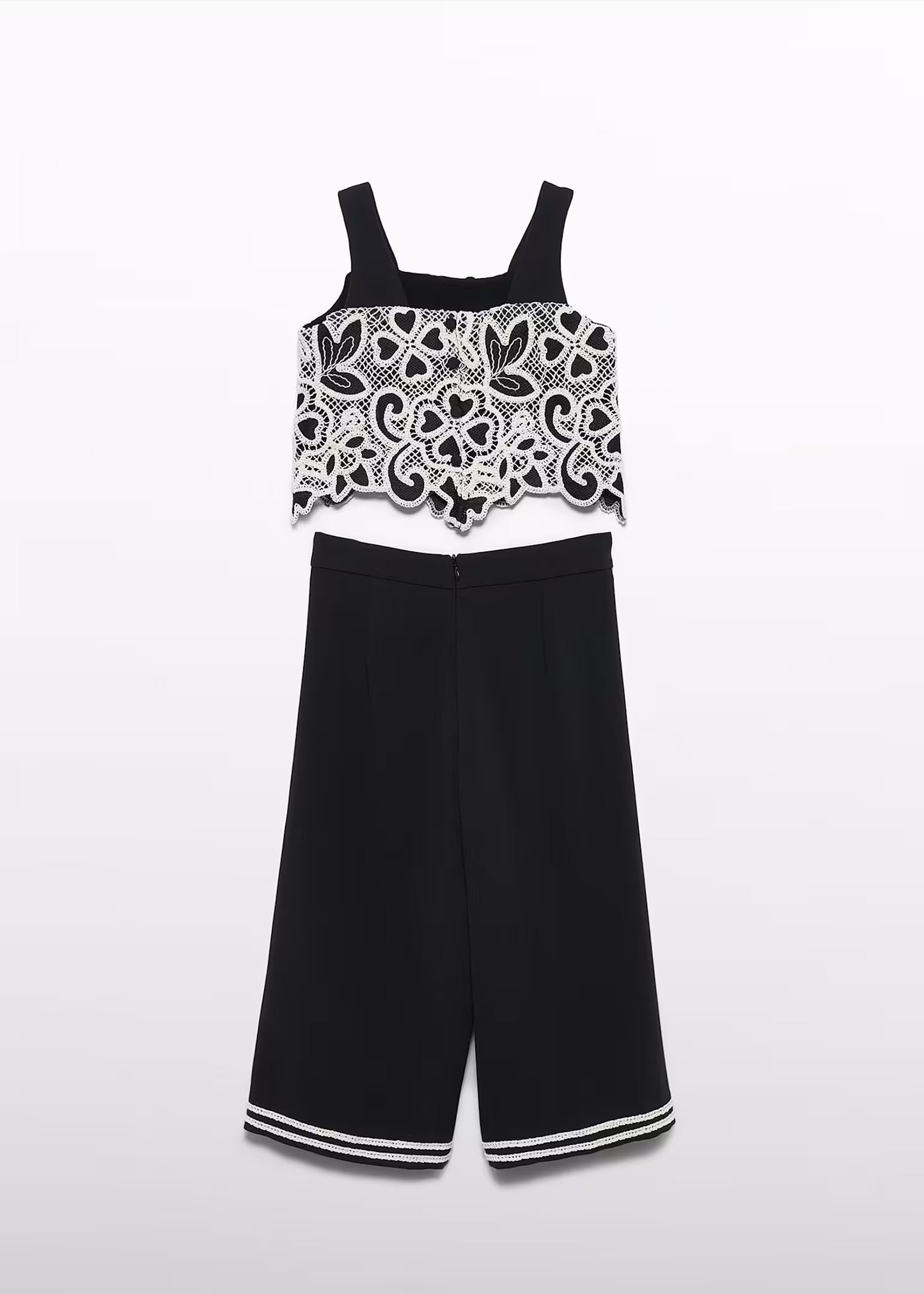 Abel & Lula Girl Culotte Pants and Top Set