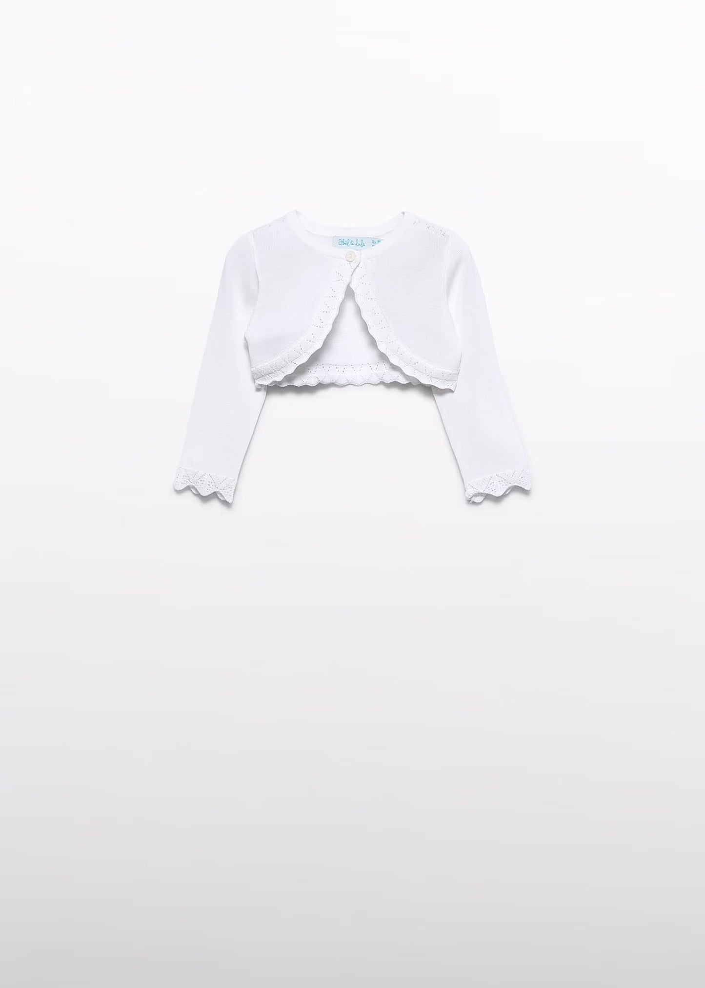 Abel & Lula Baby Knit Crop Cardigan