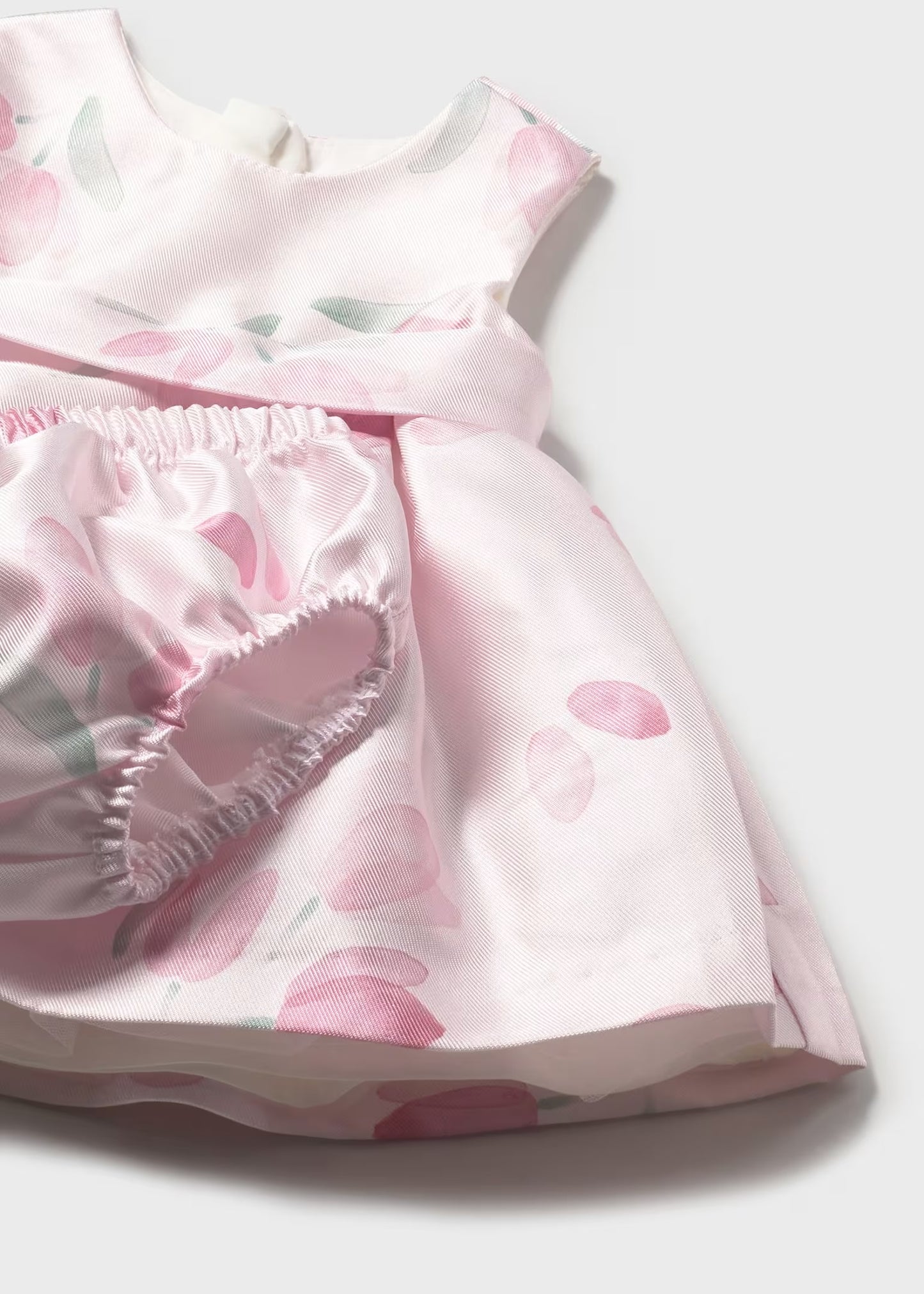 Mayoral Newborn Girl Floral Dress with Bloomers