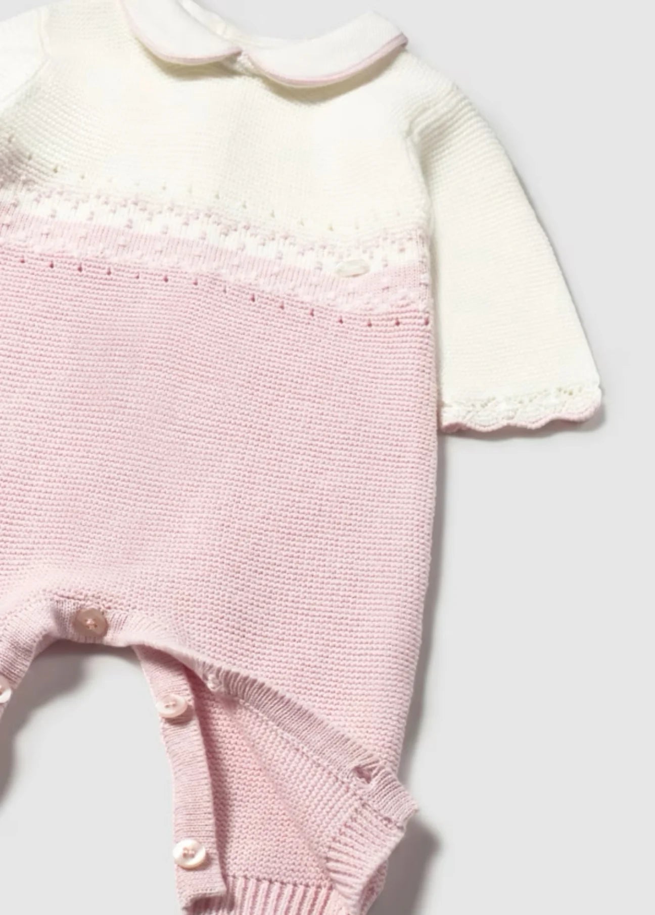 Mayoral Newborn Girl Knit One Piece