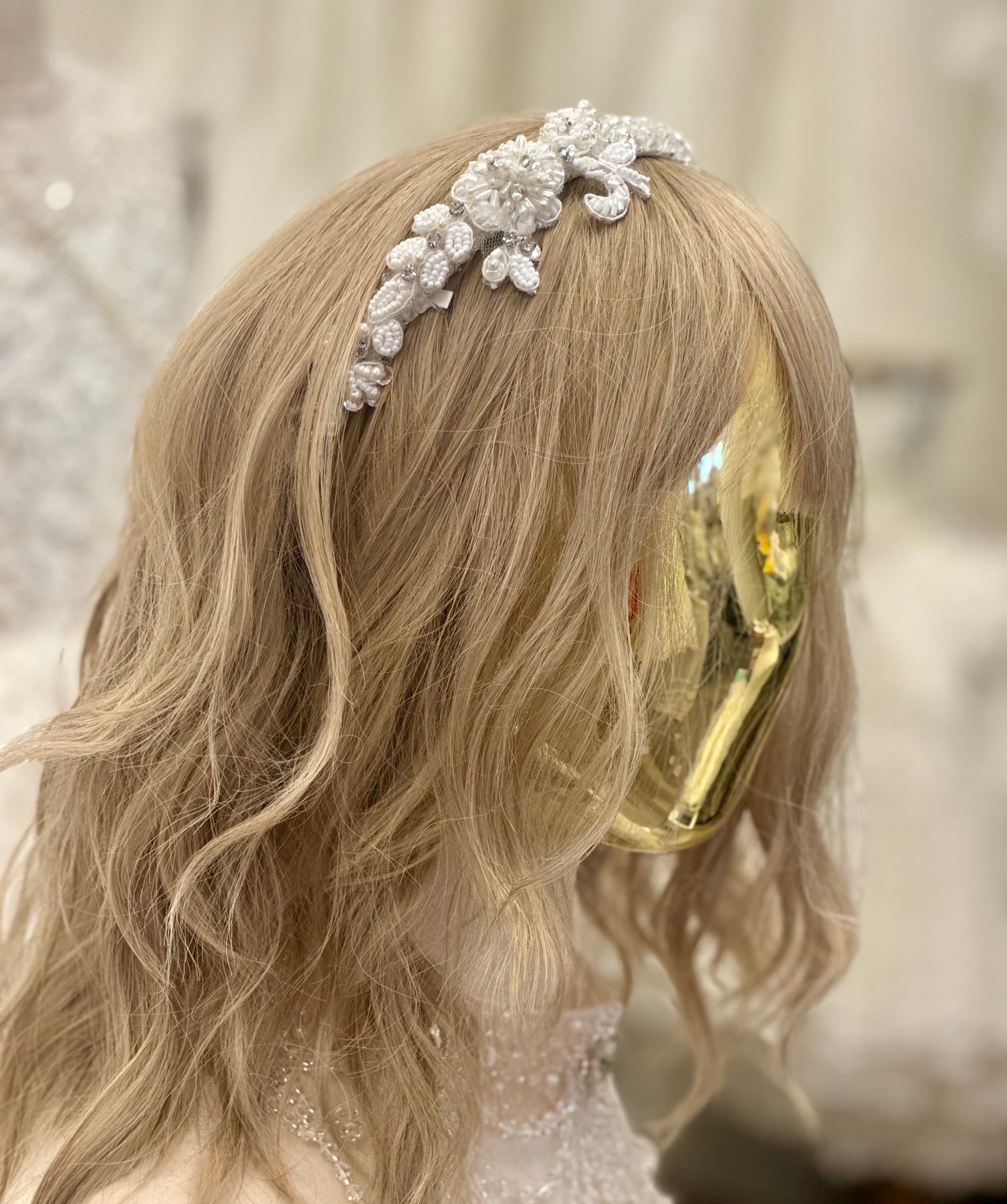 Crystal Headband w/Applique