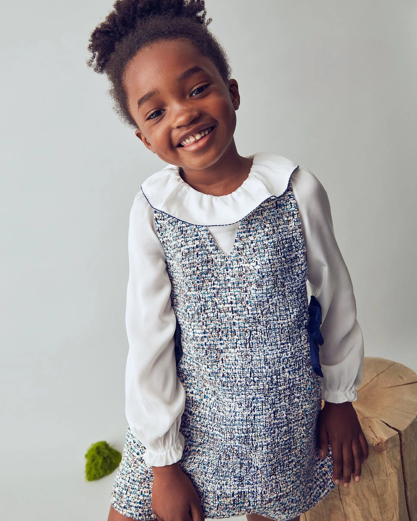 Mayoral Girl Pinafore Dress