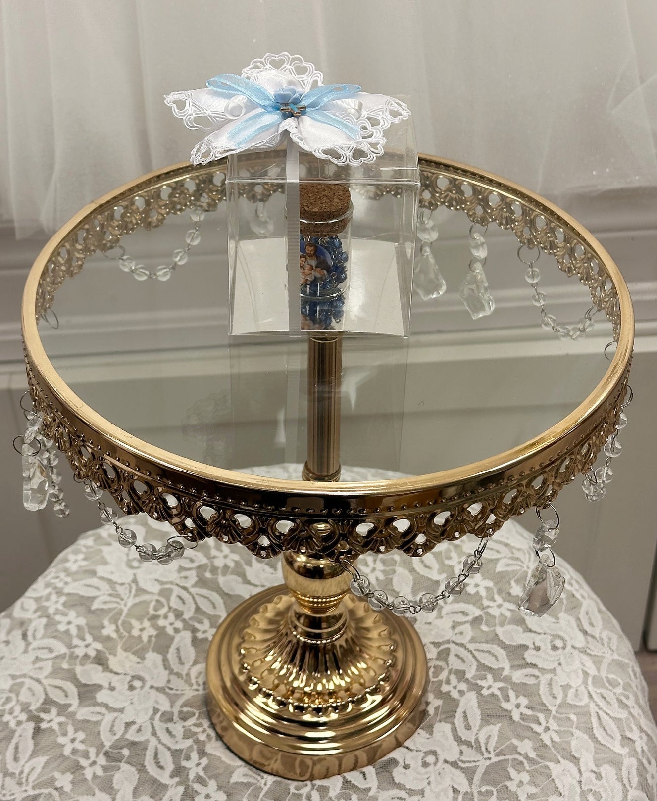 Holy Family Rosary in Bottle