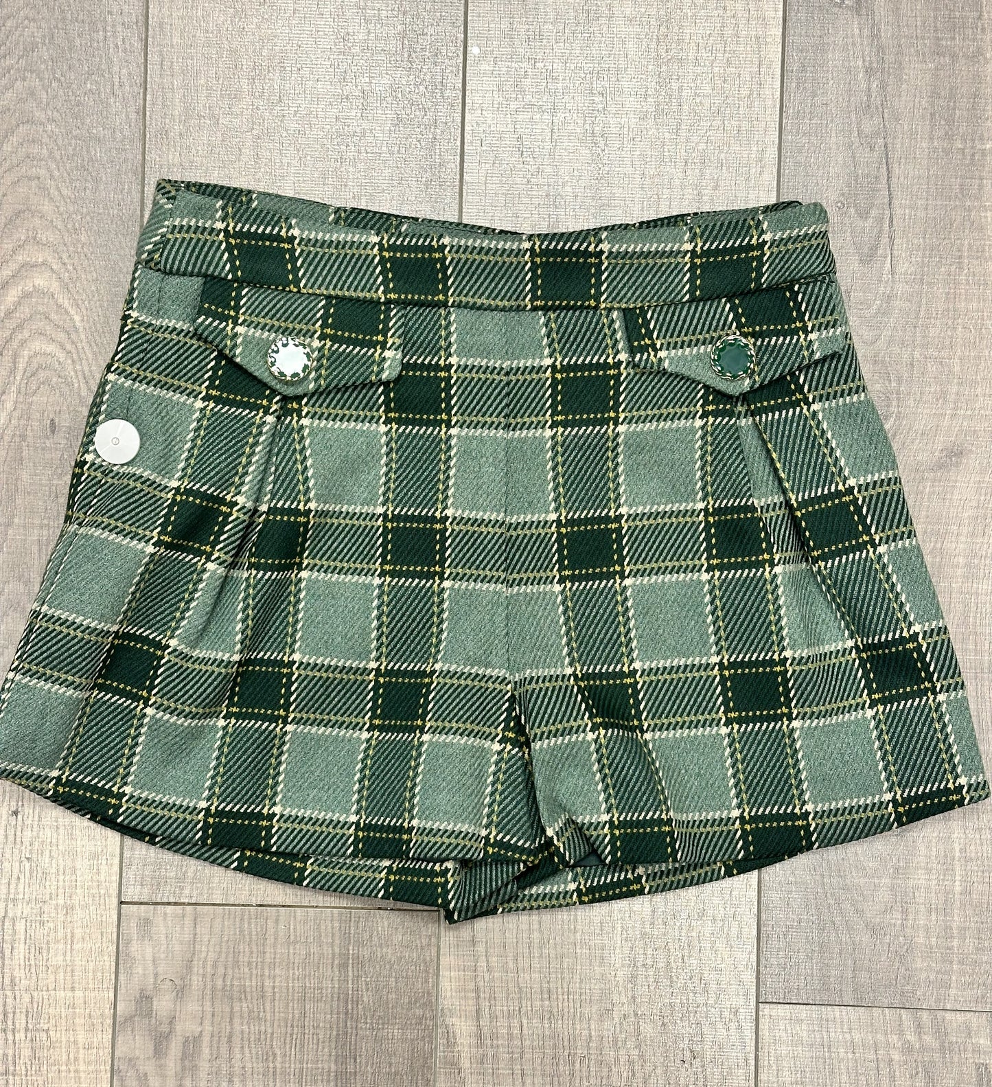 Abel & Lula LS Shirt & Plaid Shorts