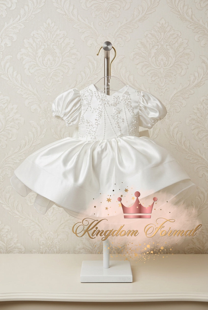 Infant Satin Baptism Dress