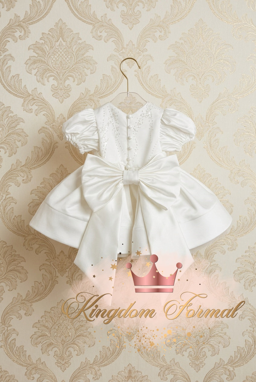 Infant Satin Baptism Dress