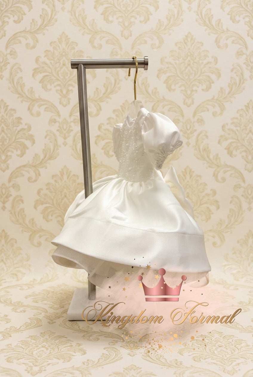 Infant Satin Baptism Dress