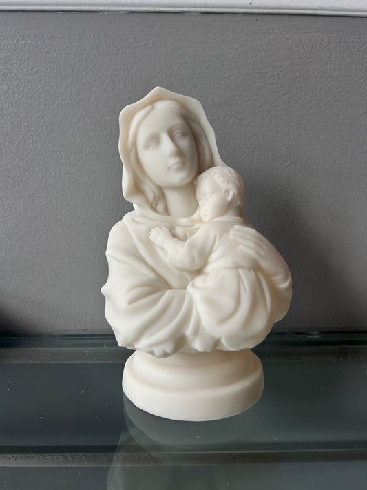8" Madonna Bust