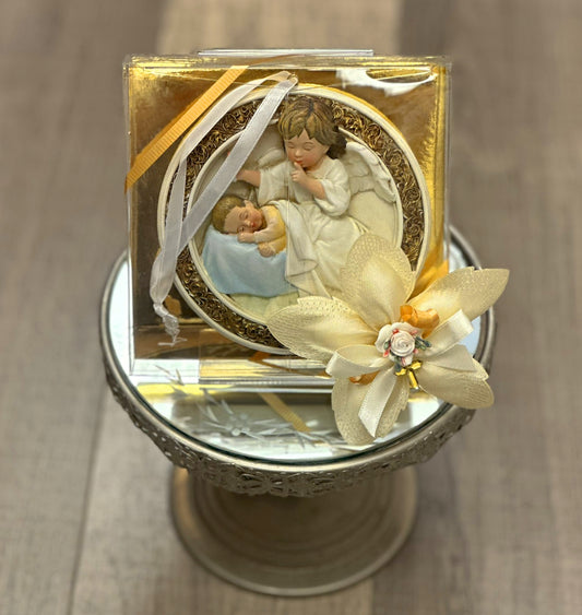 Guardian Angel Crib Medal