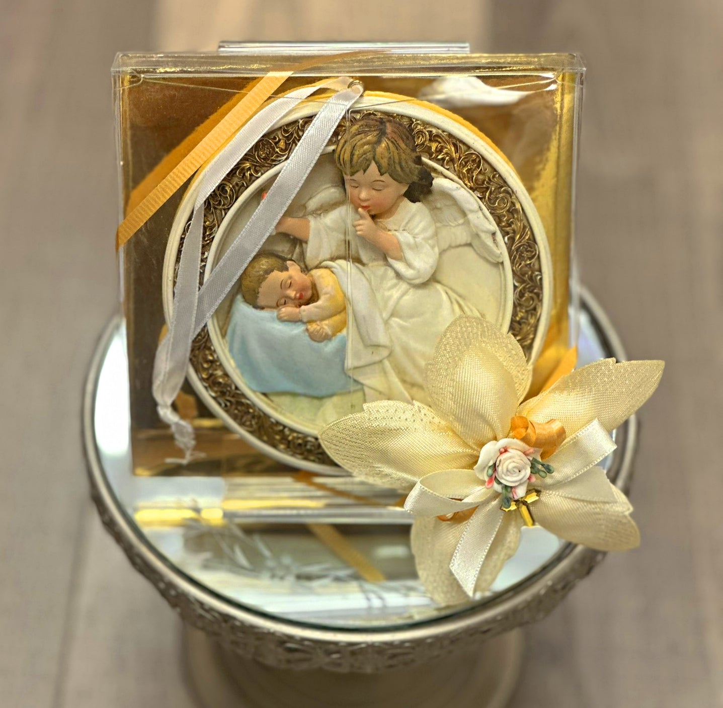 Guardian Angel Crib Medal