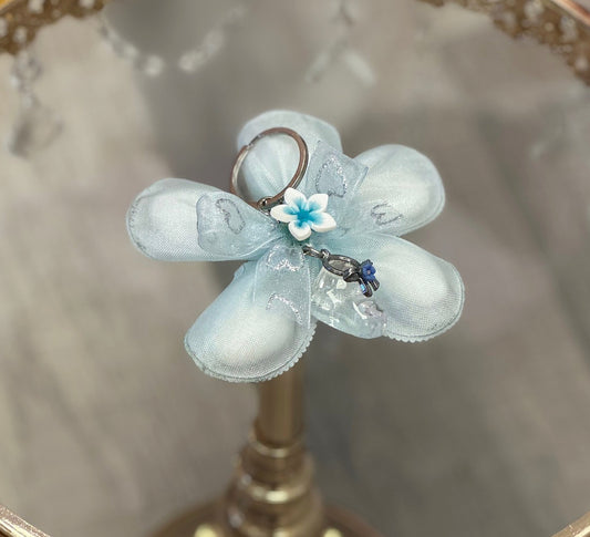Glass Shoe Keychain
