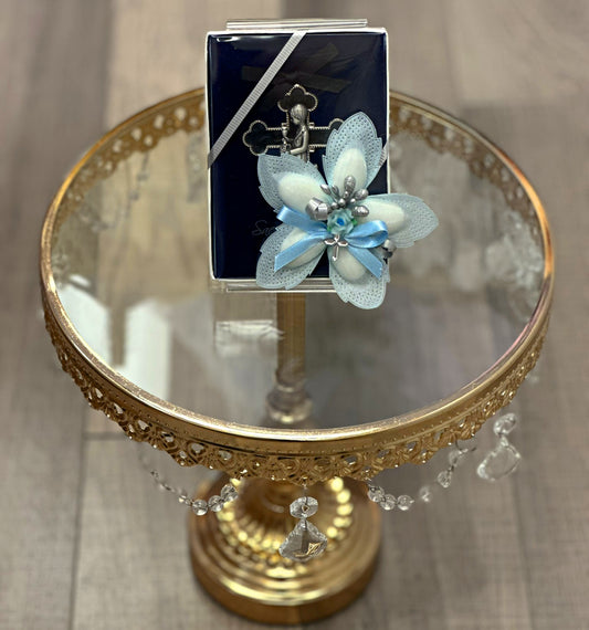 First Communion Boy Hanging Cross
