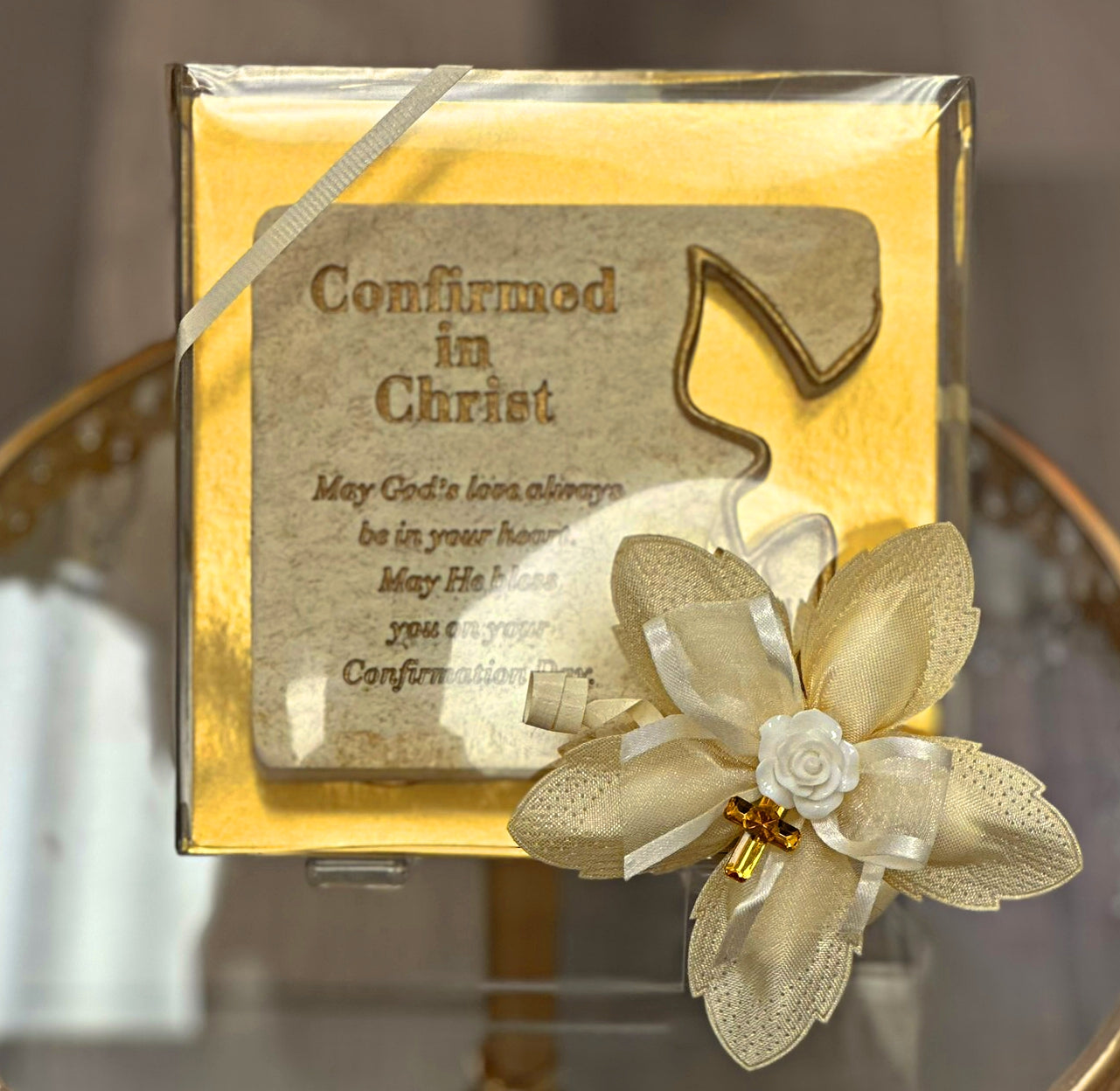 Confirmed in Christ Plaque