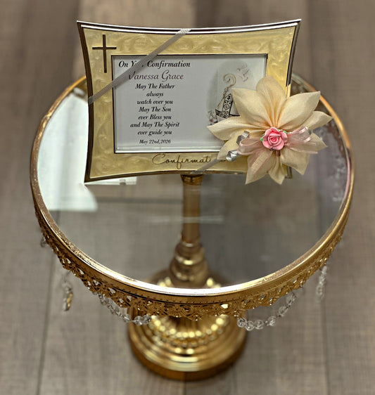 Ivory Enamel Confirmation Frame