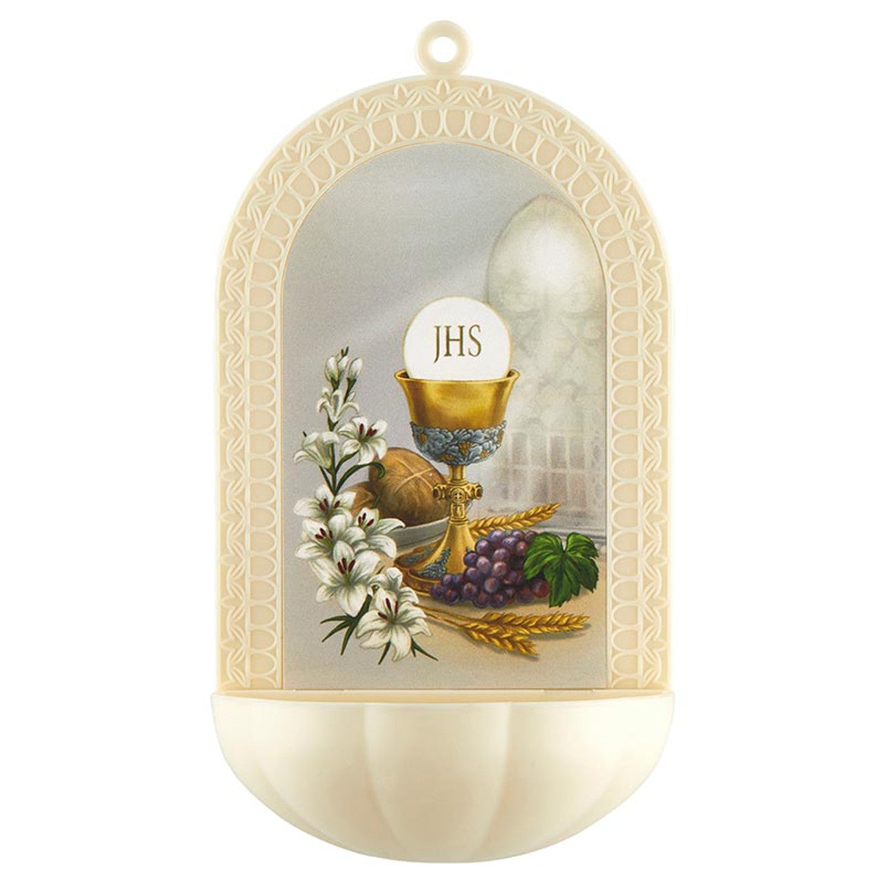 First Communion Font w/Rosary