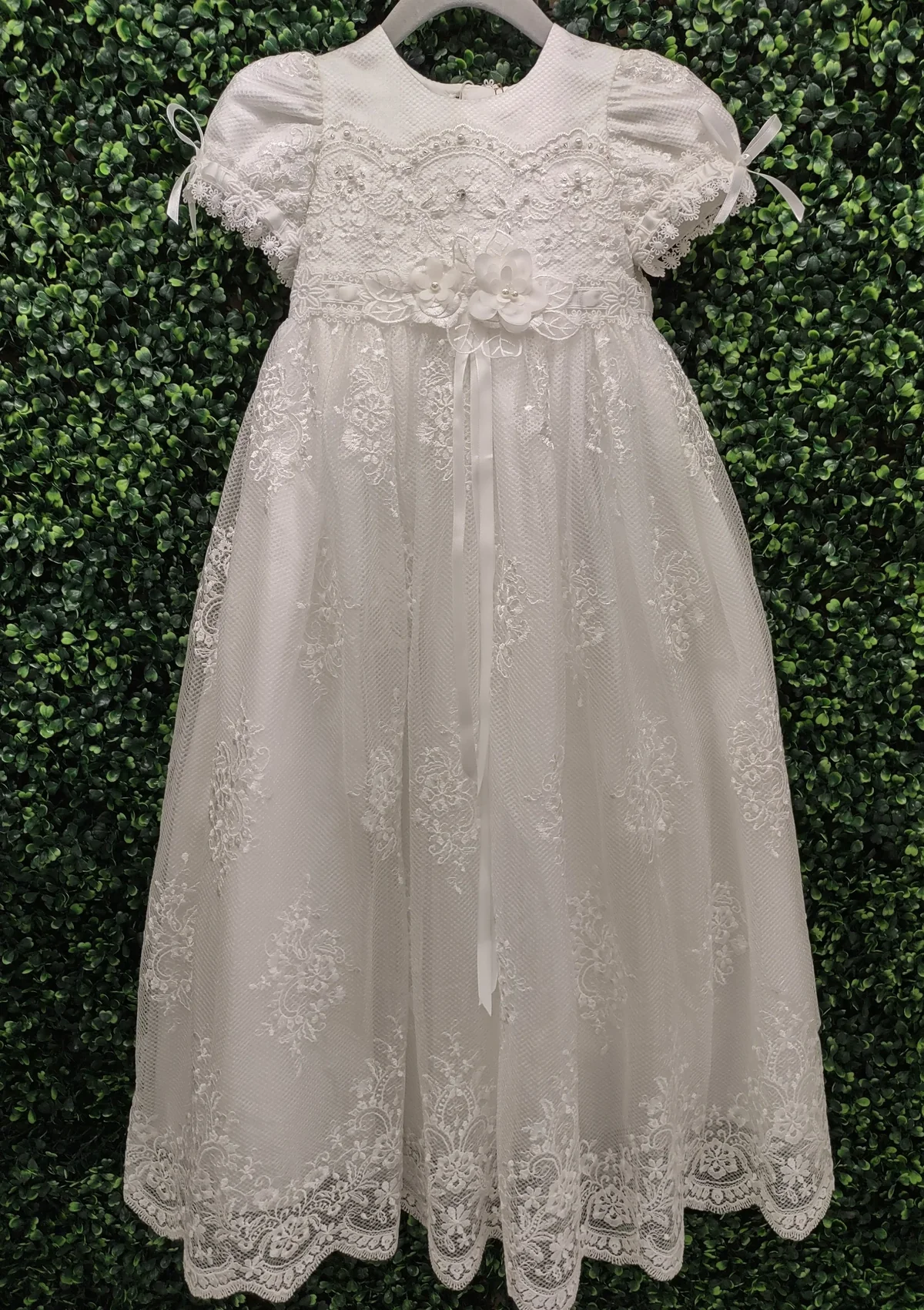 Princess Daliana Embroidered Baptism Gown