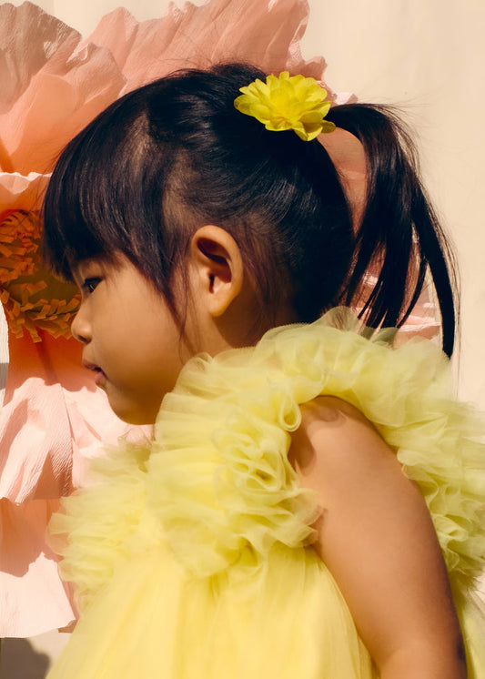 Abel & Lula Girl Bambula Flower Hair clip Set