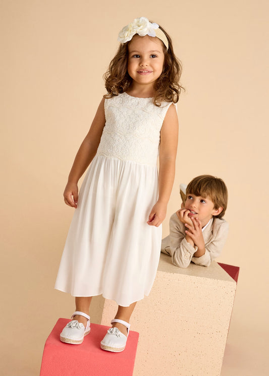 Mayoral Girls Formal Jumpsuit