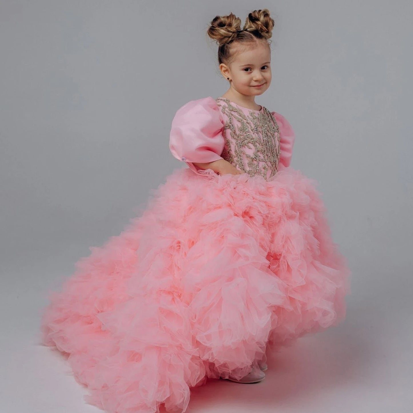 Magnific Hi Low Dress Pink